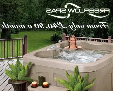 Freeflow Hot Tubs from only £40.90 a month!